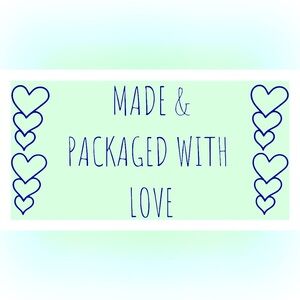 30 STICKERS - 2.25” x 1.25” - MADE & PACKAGED WITH ‘LOVE’